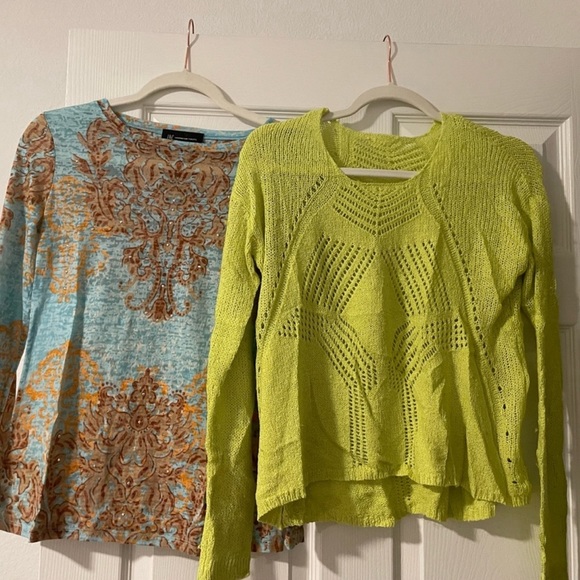 2 jackets 1 cardigan 1 sweater 1 top 1 jean jacket.all for the price of one - Picture 10 of 11